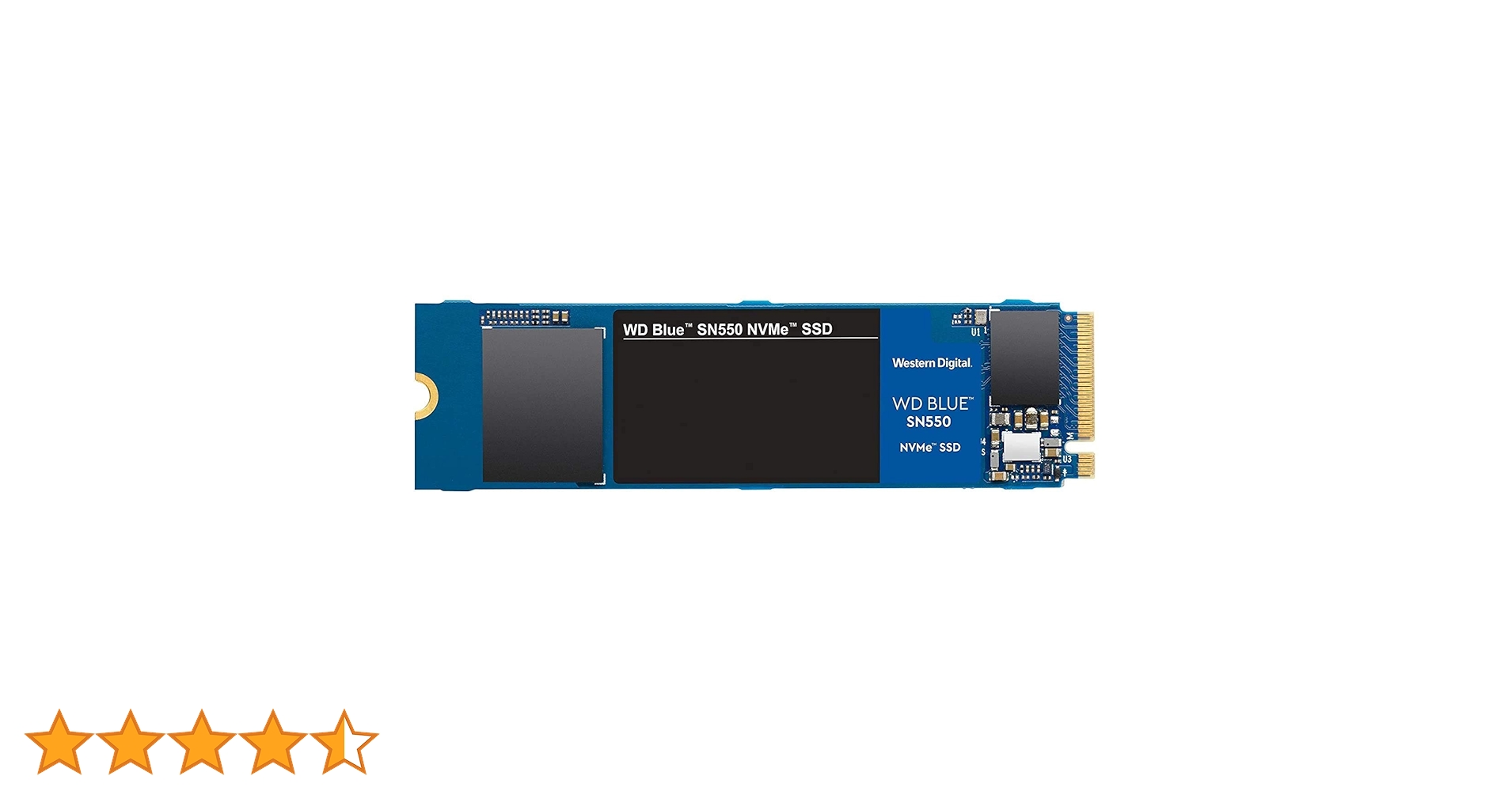WD Blue SN550 1TB NVMe Internal SSD - Gen3 x4 PCIe 8Gb/s, M